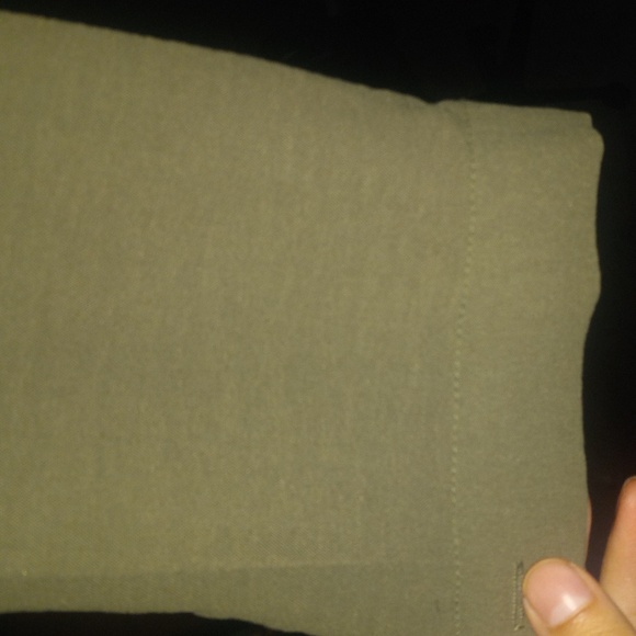 Forest Green NWOT Long Sleeve blouse - Picture 2 of 4